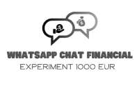 WhatsApp Chat Financial Experiment 1000 eur image